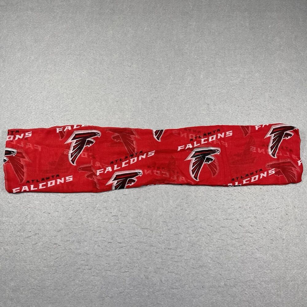 Atlanta Falcons Scarf Womens NFL Licensed Official Fashion Sheer Infinity Scarf - Picture 4 of 6